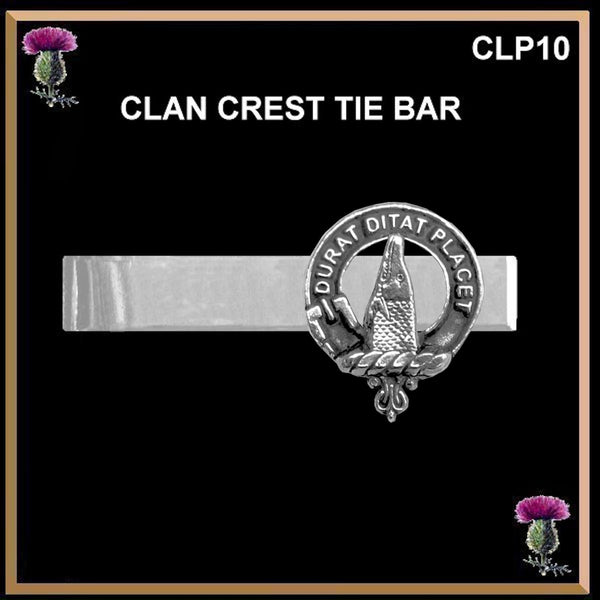 Geddes Scottish Clan Clip Tie Bar