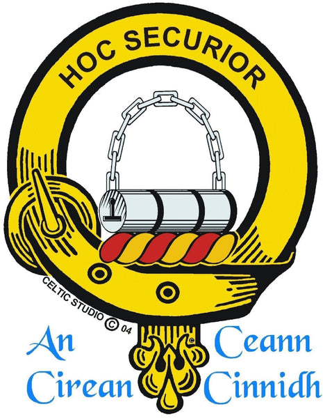 Grierson Scottish Clan Clip Tie Bar