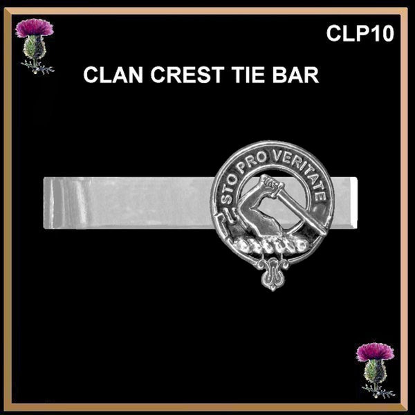 Guthrie Scottish Clan Clip Tie Bar