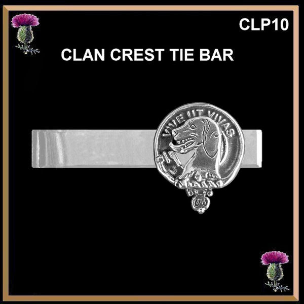 Hall Scottish Clan Clip Tie Bar