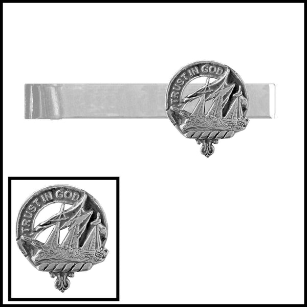 Harkness Scottish Clan Clip Tie Bar