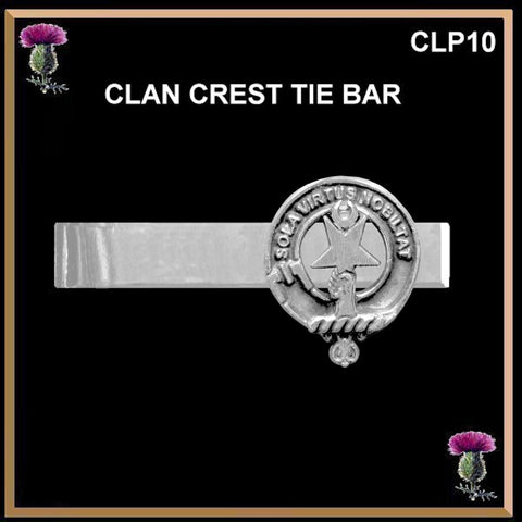 Henderson Scottish Clan Clip Tie Bar