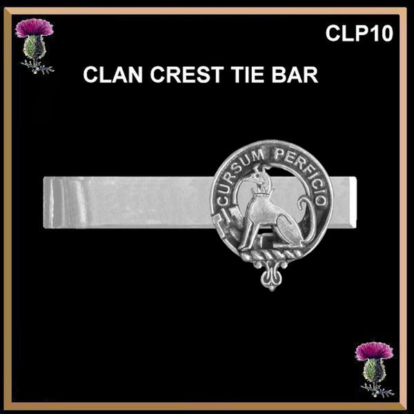 Hunter Scottish Clan Clip Tie Bar