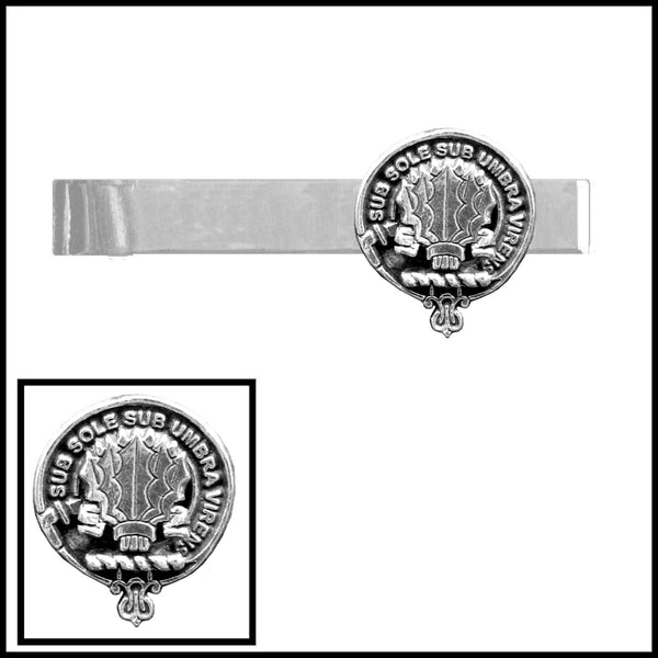 Irvine Drum Scottish Clan Clip Tie Bar