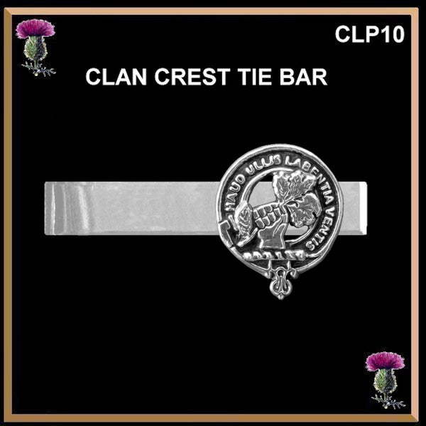 Irvine Bonshaw Scottish Clan Clip Tie Bar