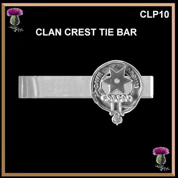 Jardine Scottish Clan Clip Tie Bar