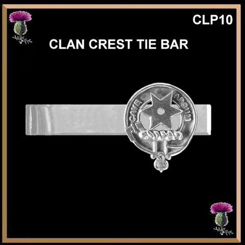Jardine Scottish Clan Clip Tie Bar
