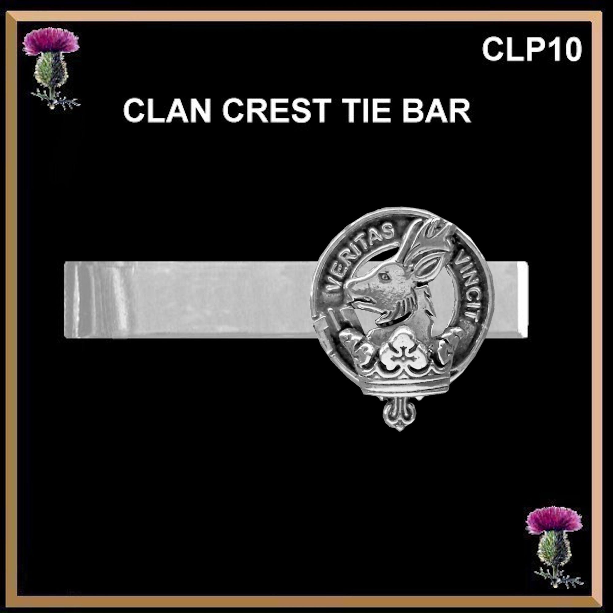 Keith Scottish Clan Clip Tie Bar