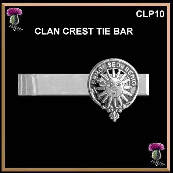 Kerr Scottish Clan Clip Tie Bar