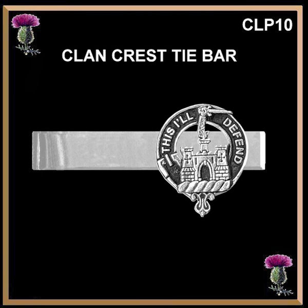 Kincaid Scottish Clan Clip Tie Bar