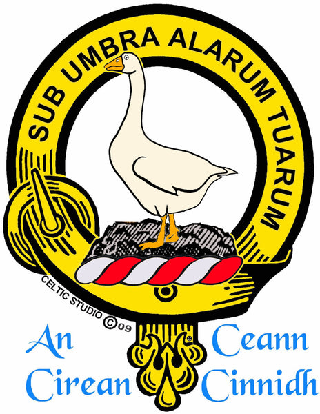 Lauder Scottish Clan Clip Tie Bar