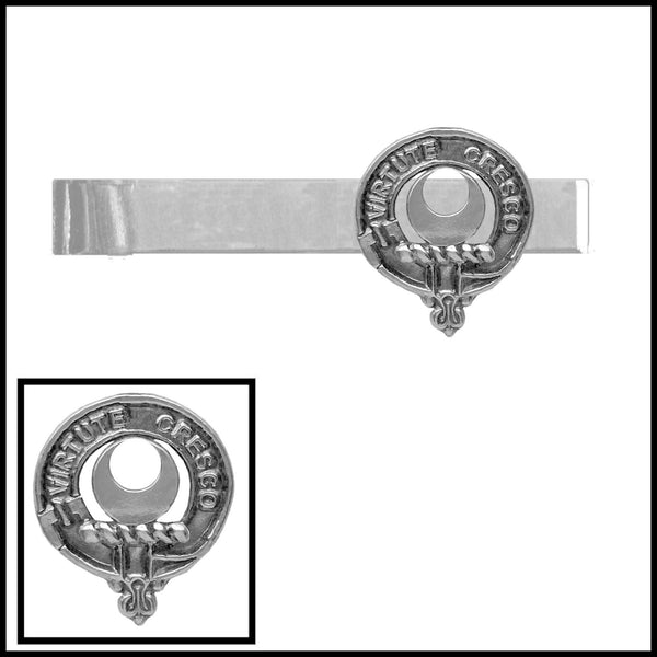 Leask Scottish Clan Clip Tie Bar