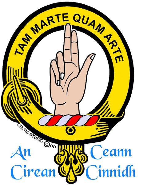 Logie Scottish Clan Clip Tie Bar