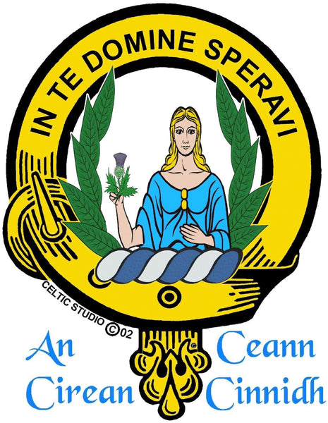 Lyon Scottish Clan Clip Tie Bar