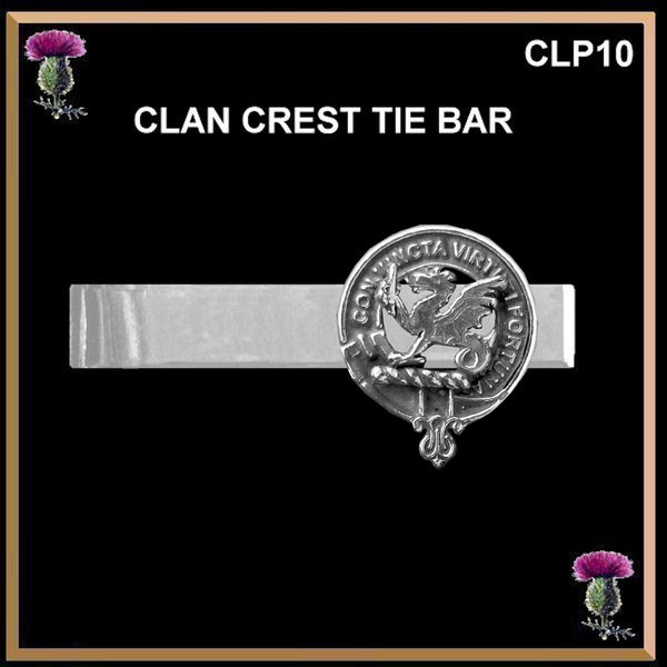 MacBeth Scottish Clan Clip Tie Bar