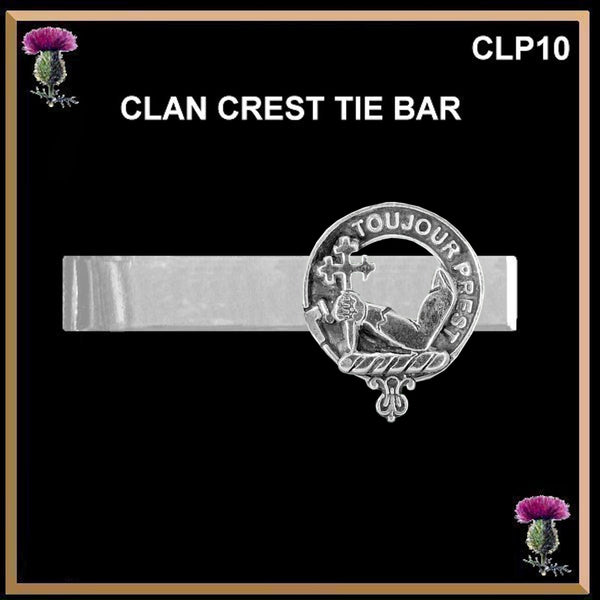 MacDonald Dunnyveg Scottish Clan Clip Tie Bar