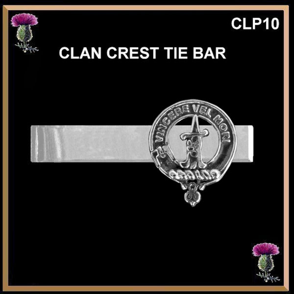 MacDowell Scottish Clan Clip Tie Bar