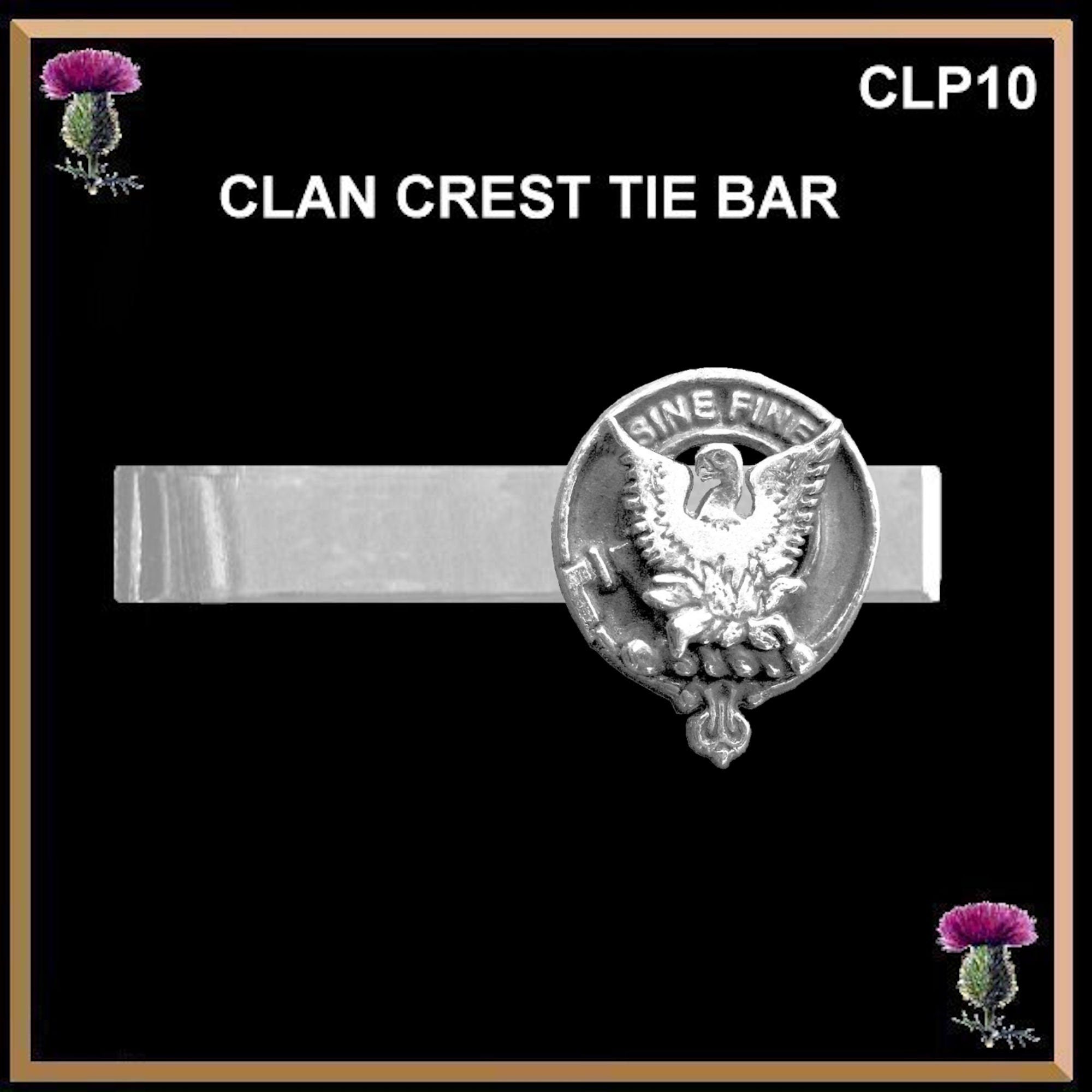 MacGill Scottish Clan Clip Tie Bar