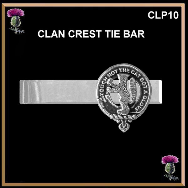 MacIntosh Scottish Clan Clip Tie Bar