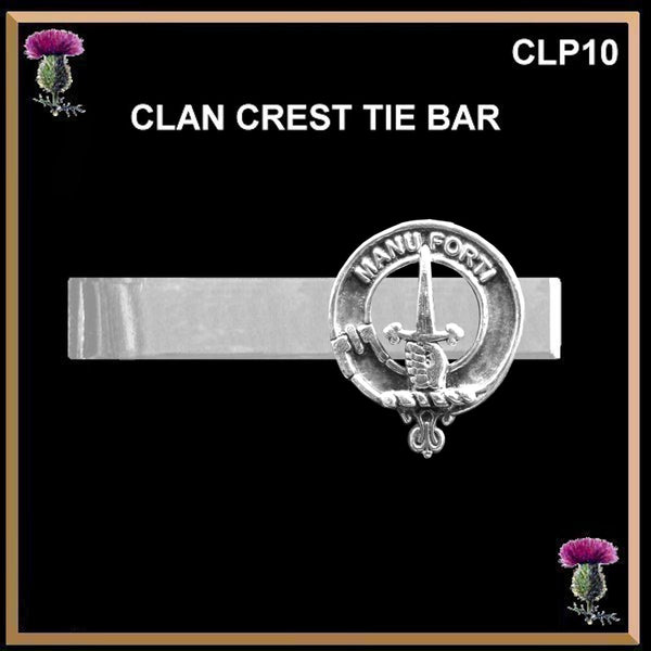 MacKay Scottish Clan Clip Tie Bar
