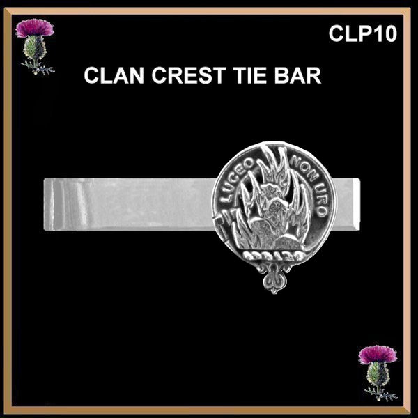 MacKenzie Scottish Clan Clip Tie Bar