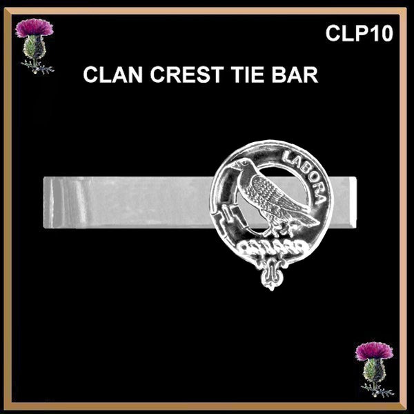 Mackie Scottish Clan Clip Tie Bar