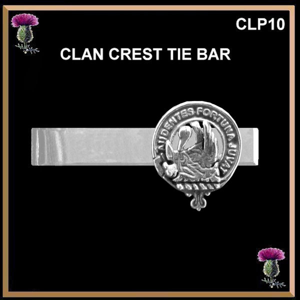 MacKinnon Scottish Clan Clip Tie Bar