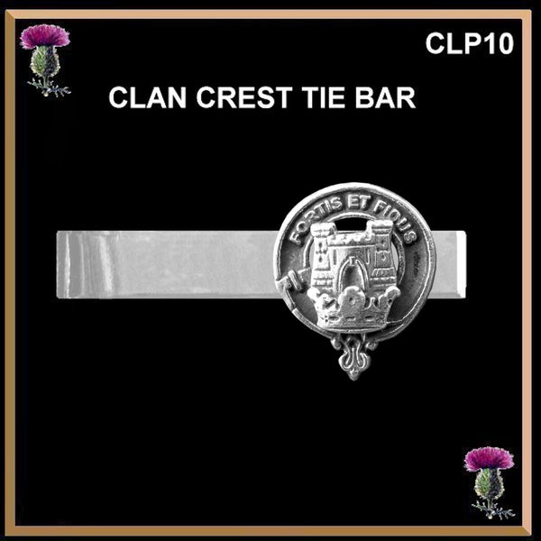 MacLachlan Scottish Clan Clip Tie Bar