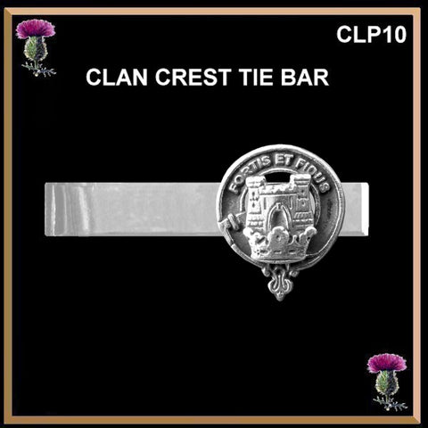 MacLachlan Scottish Clan Clip Tie Bar