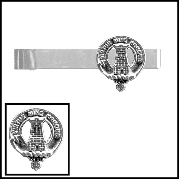 MacClean Scottish Clan Clip Tie Bar