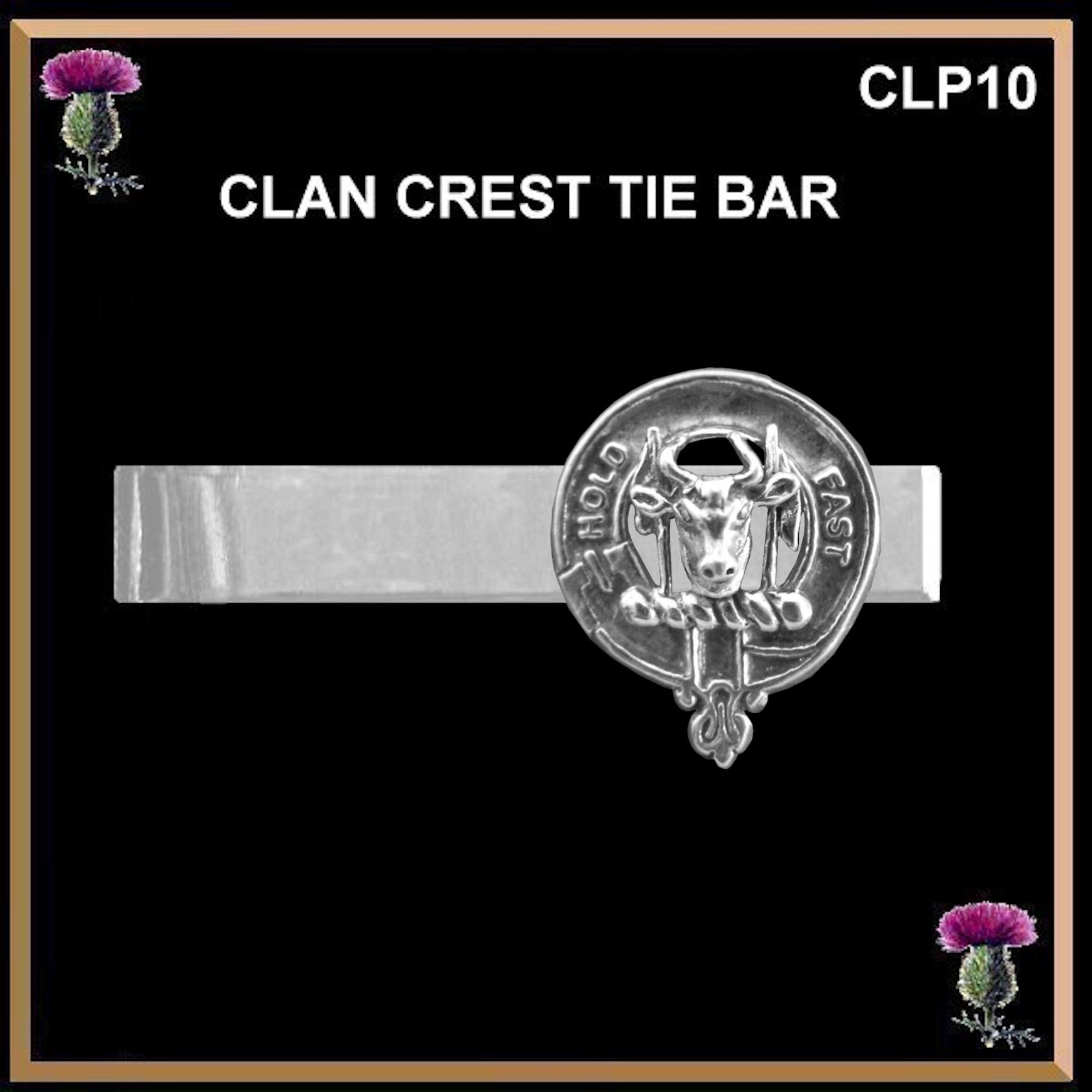 MacLeod (Harris) Scottish Clan Clip Tie Bar