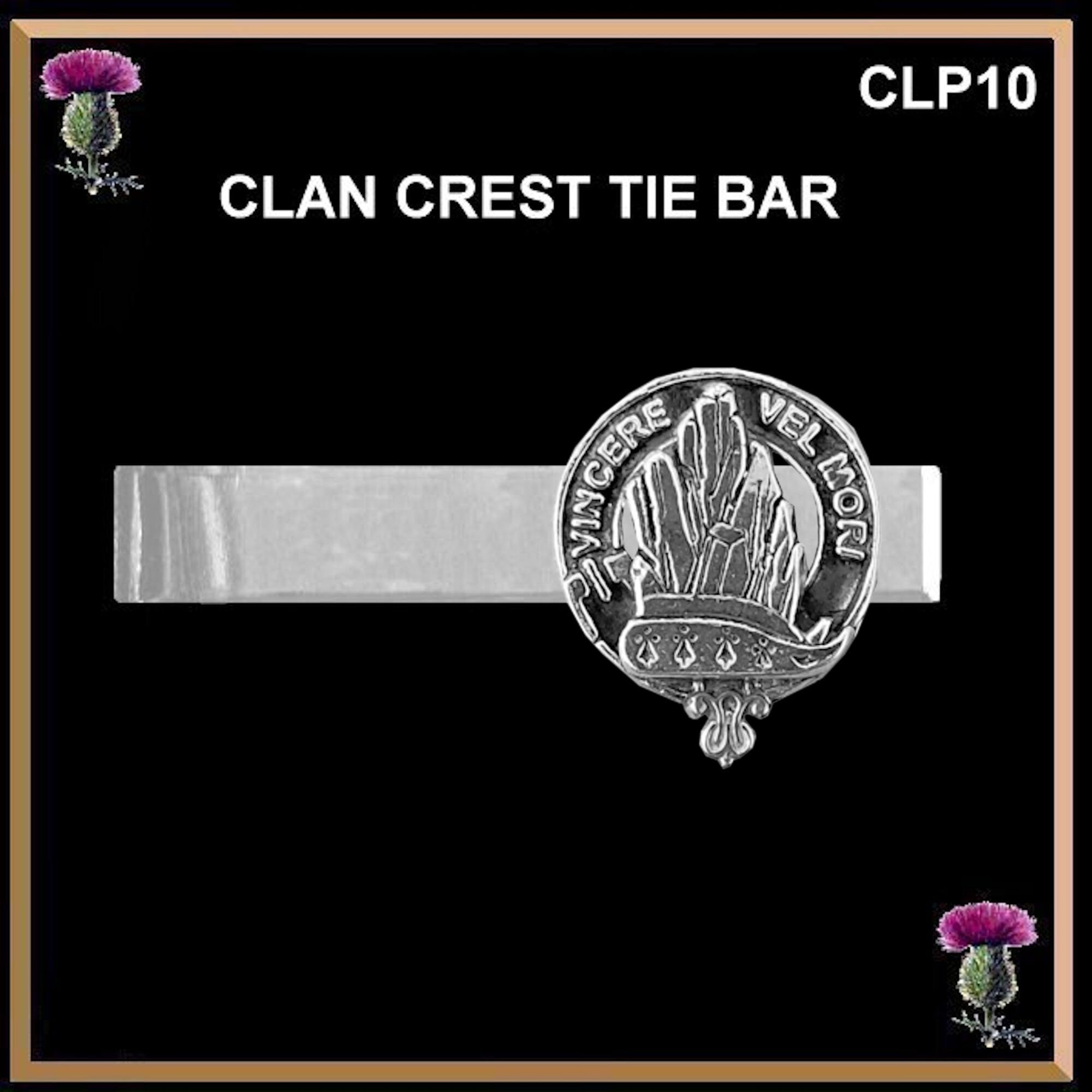 MacNeill Barra Scottish Clan Clip Tie Bar
