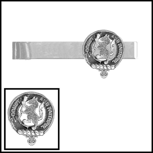 MacQueen Scottish Clan Clip Tie Bar