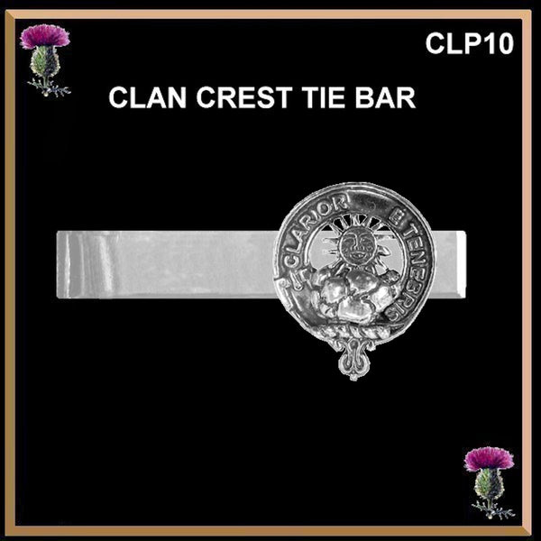 Purves Scottish Clan Clip Tie Bar