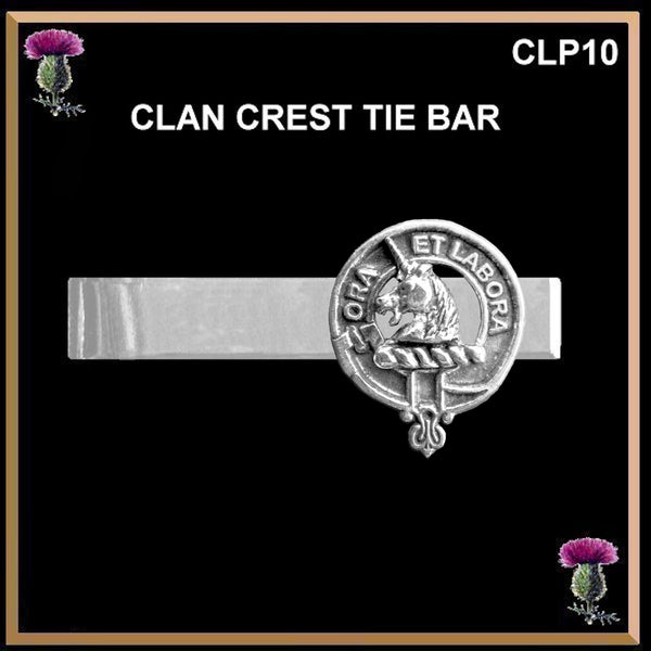 Ramsay Scottish Clan Clip Tie Bar