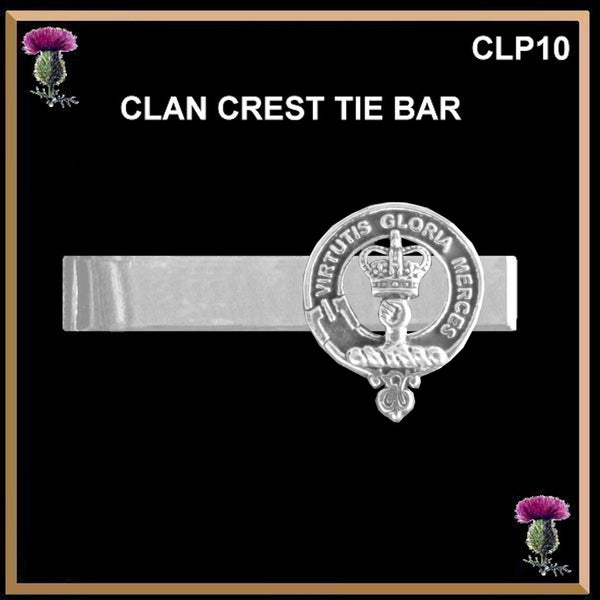 Robertson Scottish Clan Clip Tie Bar