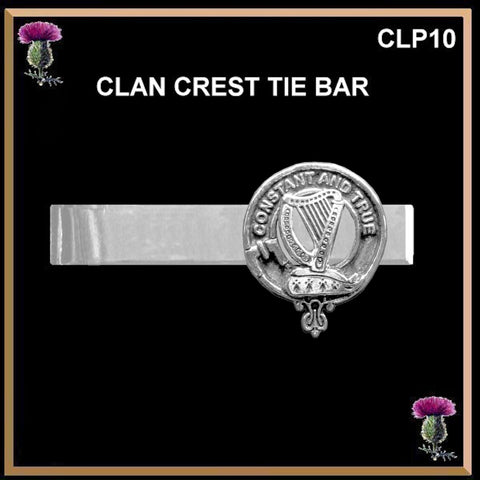 Rose Scottish Clan Clip Tie Bar