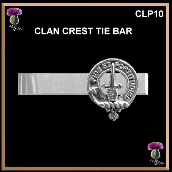 Shaw Scottish Clan Clip Tie Bar