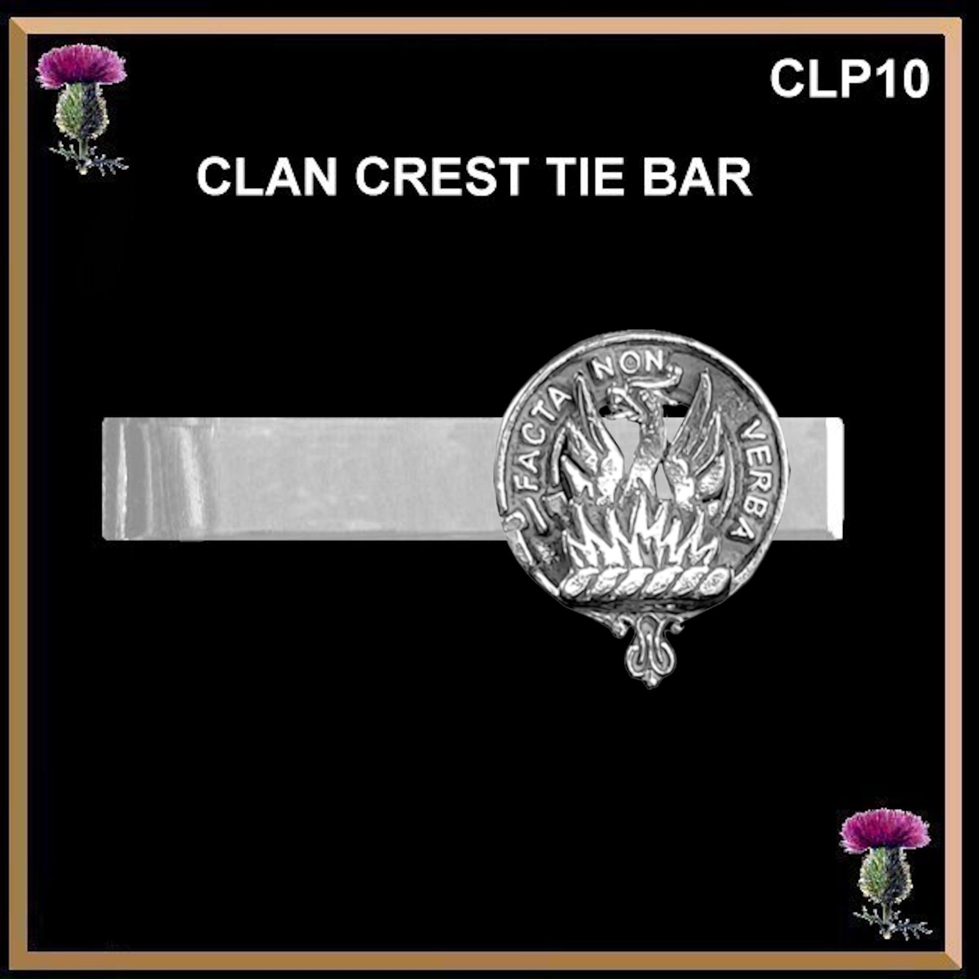 Snodgrass Scottish Clan Clip Tie Bar