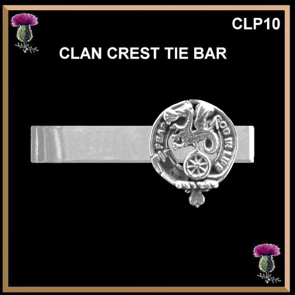 Somerville Scottish Clan Clip Tie Bar