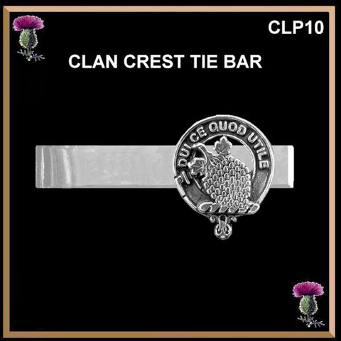 Strang Scottish Clan Clip Tie Bar