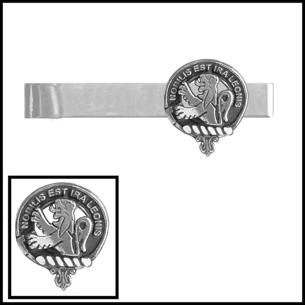 Stuart Scottish Clan Clip Tie Bar