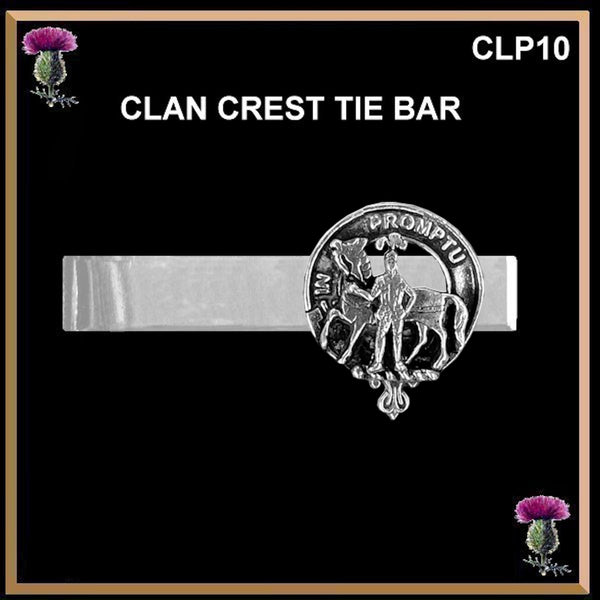 Trotter Scottish Clan Clip Tie Bar
