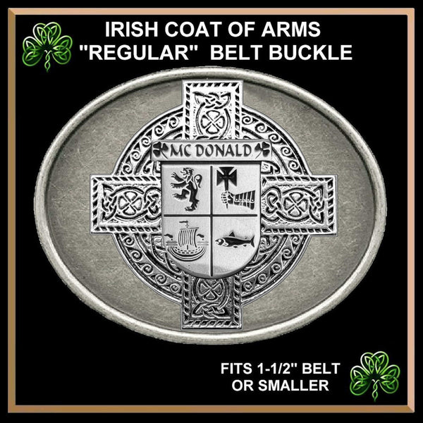 McDonald Irish Coat of Arms Regular Buckle