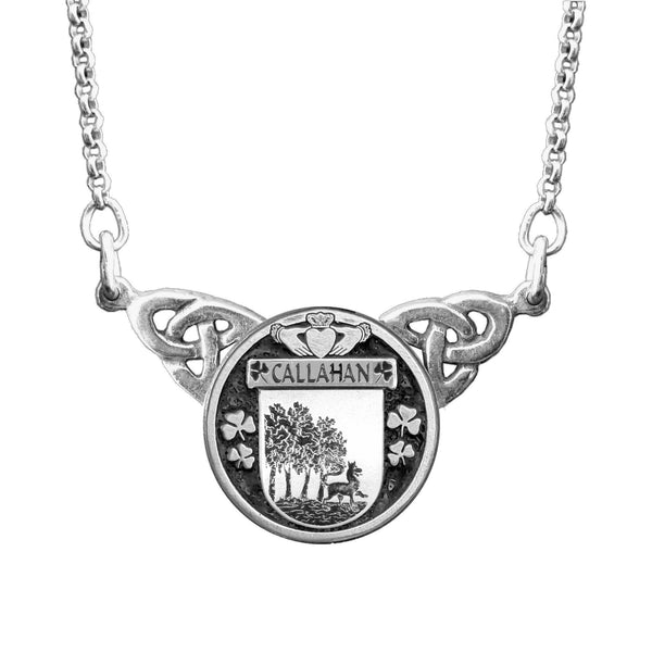Callahan Irish Coat of Arms Double Drop Pendant ~ ILP03