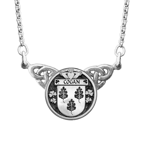 Cogan Irish Coat of Arms Double Drop Pendant ~ ILP03