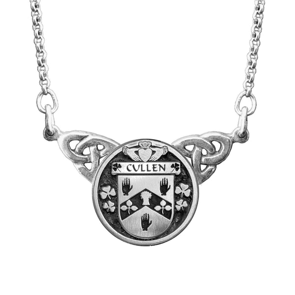 Cullen Irish Coat of Arms Double Drop Pendant ~ ILP03