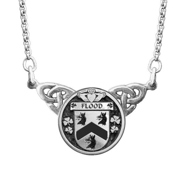 Flood Irish Coat of Arms Double Drop Pendant ~ ILP03