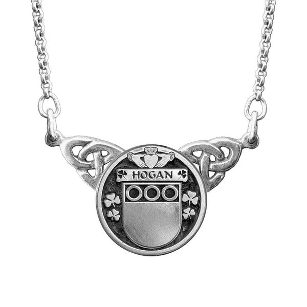 Hogan Irish Coat of Arms Double Drop Pendant ~ ILP03