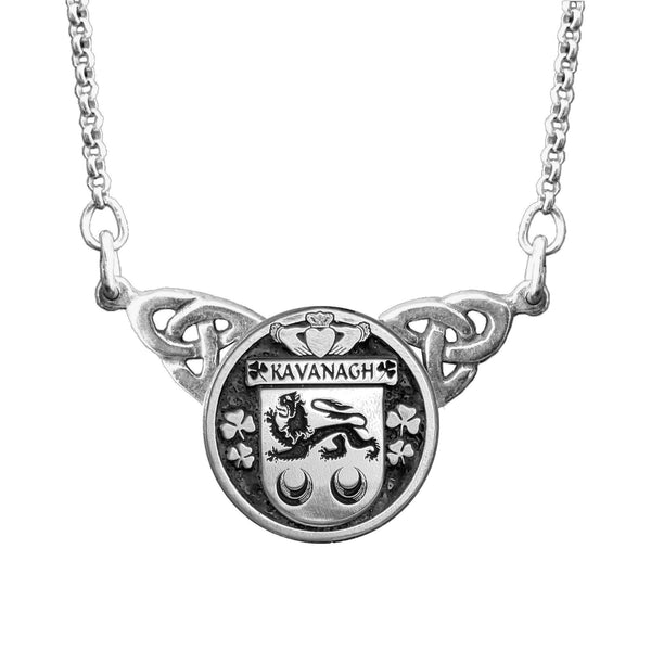Kavanagh Irish Coat of Arms Double Drop Pendant ~ ILP03